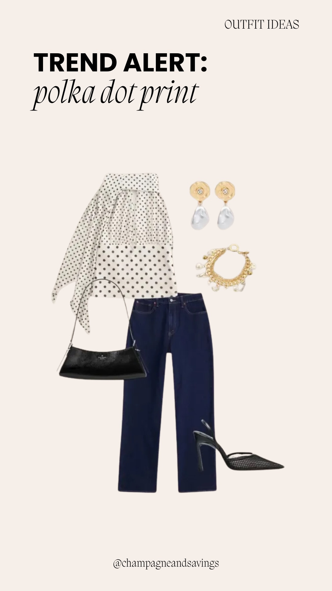 Polka dot outfit

#LTKootd