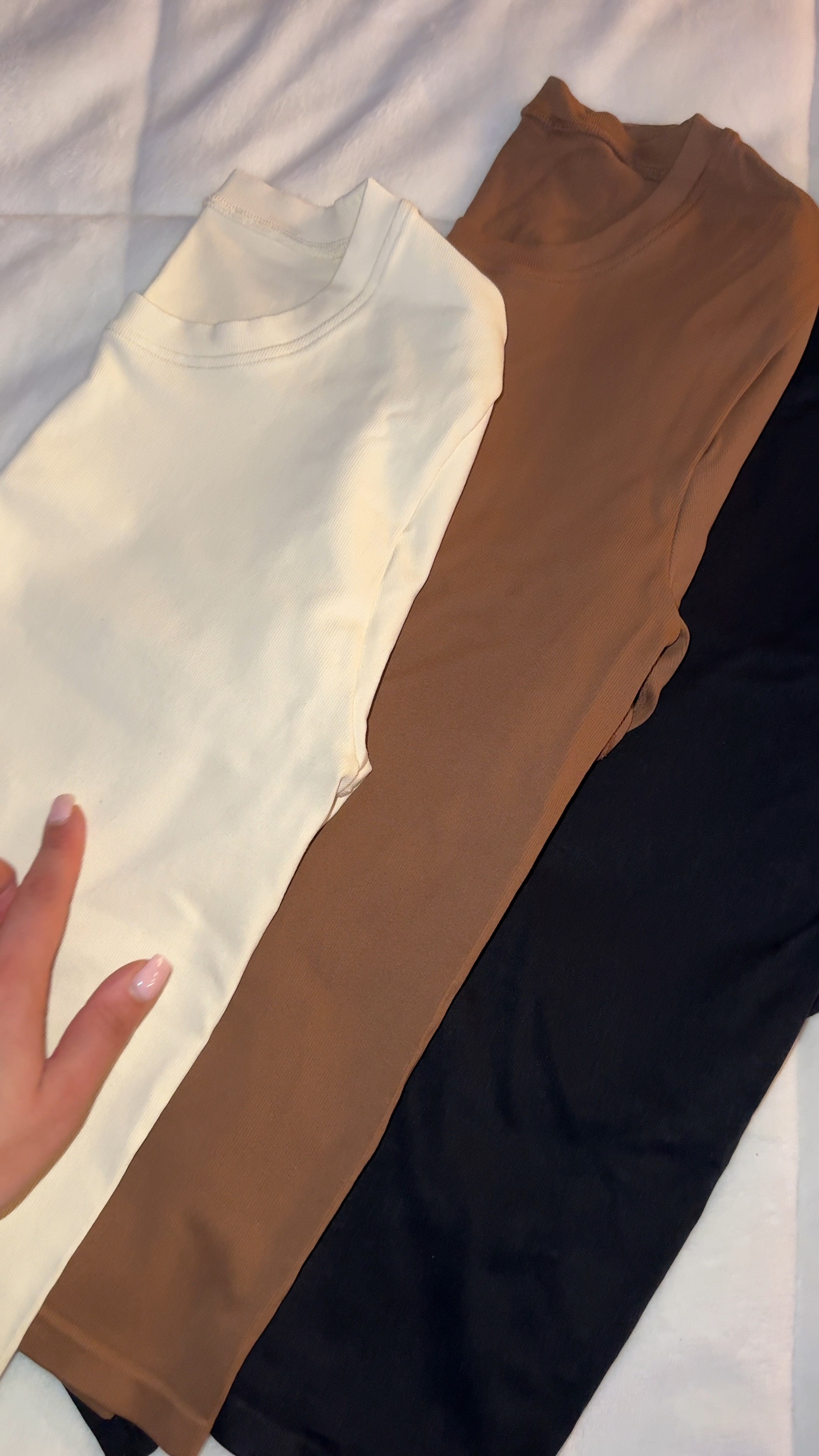 I love these long sleeve shirts! Great basics and awesome quality!

#LTKworkwear #LTKVideo #LTKstyletip