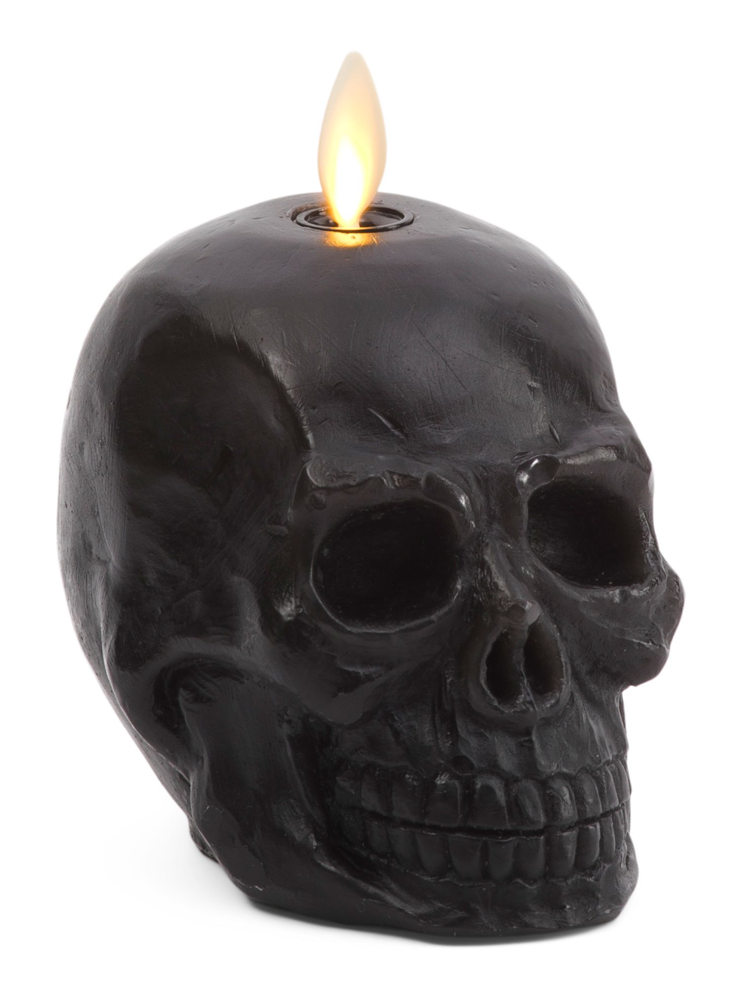 4x5 Small Led Flameless Skull Candle | Marshalls