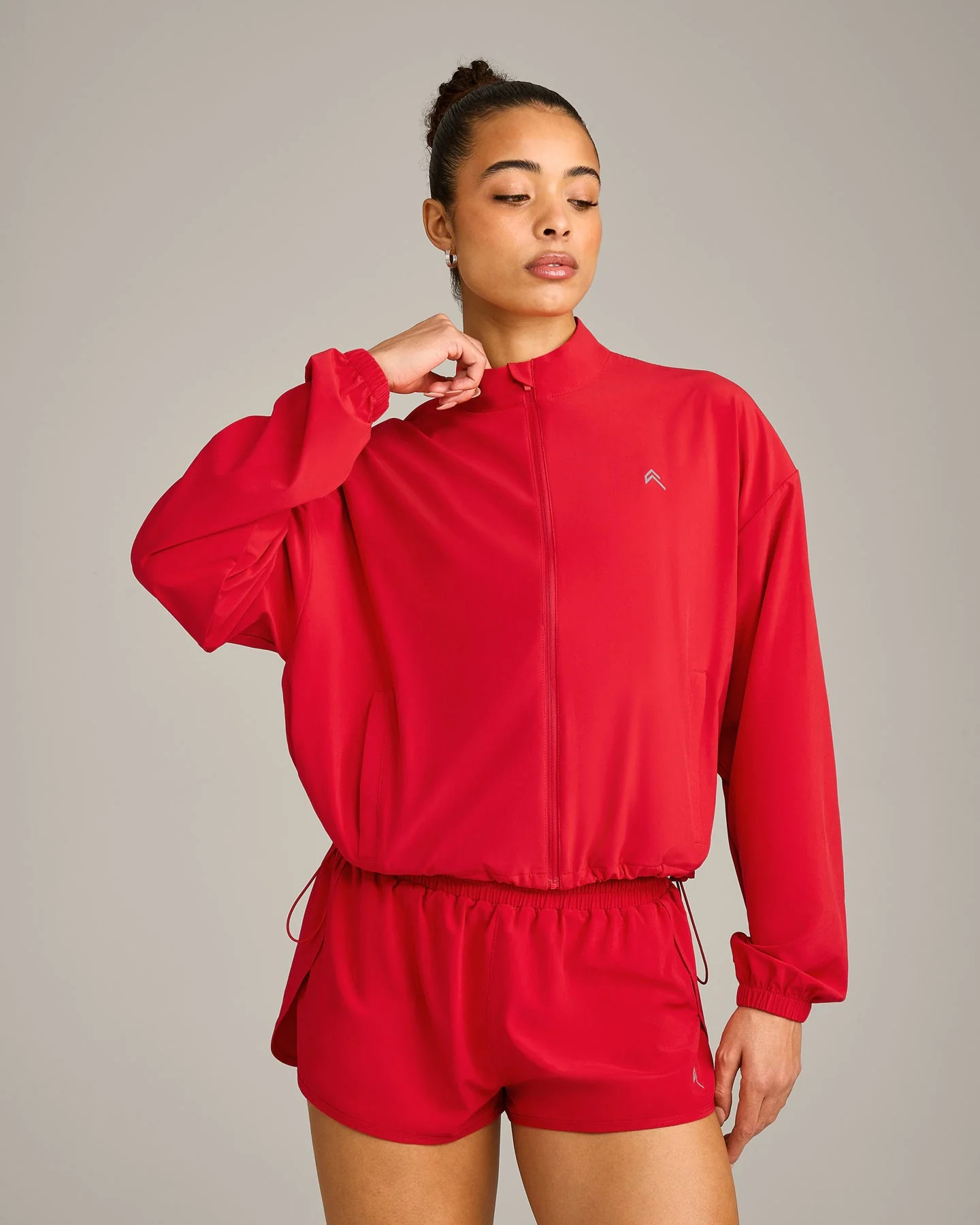 AirMove™ Jacket with Reflective Logo 
 Fiery Red | Oner Active (UK / US)