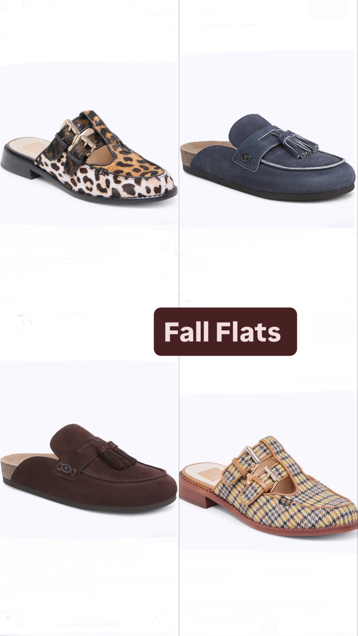 Fall flats- comfortable and versatile! Go with a classic color or fun pattern. #mules #flats #preppy #loafer #leopard #cheetah #brown #falloutfit 

#LTKShoeCrush #LTKWorkwear #LTKStyleTip
