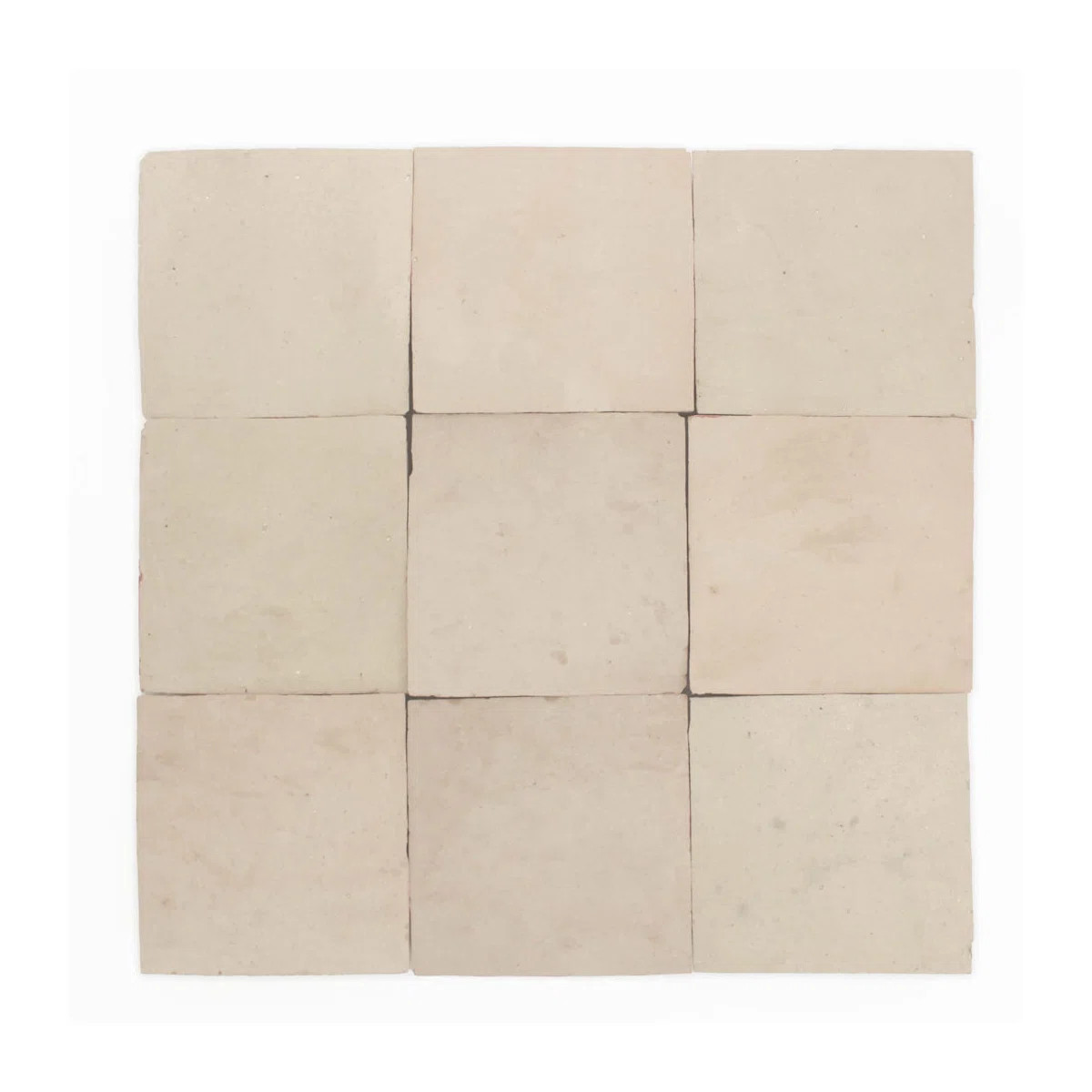 Moroccan Zellige 4" x 4" Ceramic Floor & Wall Tile | Wayfair North America