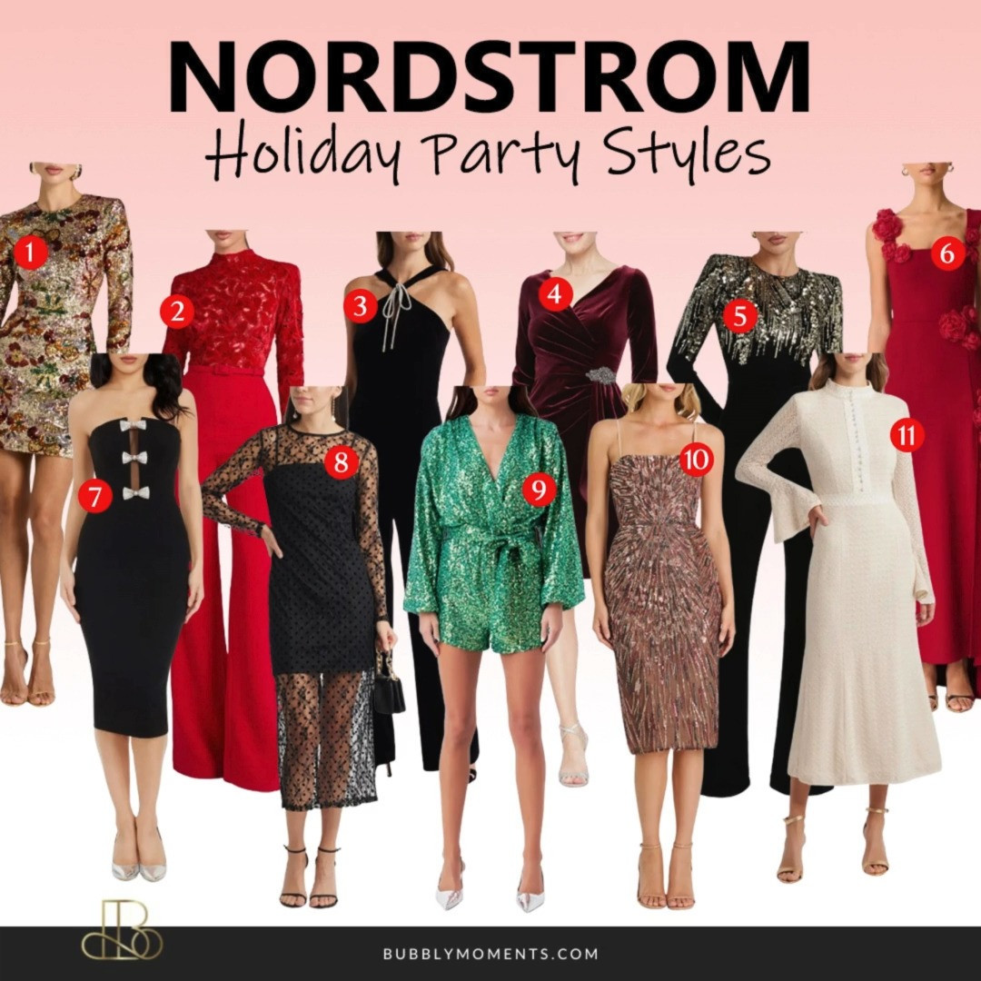 Holiday party season is here ✨ If you’re looking for easy, stylish Holiday Party outfits, I’ve rounded up chic finds from Nordstrom that work for all kinds of celebrations. These styles are perfect for office parties, family gatherings, dinner dates, and festive nights out.
From classic dresses to statement tops and polished accessories, each piece is simple to style and easy to rewear throughout the season. Whether you prefer timeless looks or a little festive detail, these outfits help you feel confident and party-ready without overthinking your look. Save this post for holiday outfit inspiration or when you need a quick go-to party style. Tap to shop and find holiday looks you’ll reach for again and again ✨
#LTKHoliday #LTKParties #LTKStyleTip #holidayparty #holidaystyle #partyoutfits #holidayoutfits #nordstromstyle #nordstromfinds #festivefashion #partywear #winterfashion #styleinspo #outfitideas #chicstyle #holidaylooks 

 