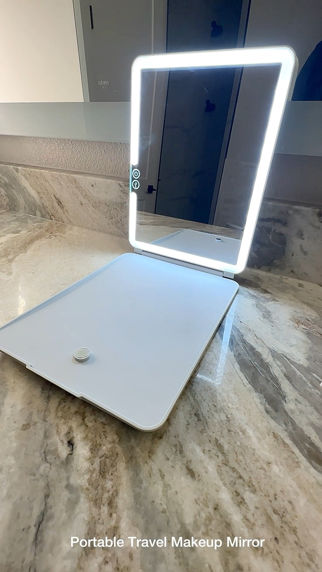 Portable lighted Travel makeup mirror! 

It is slim, lightweight, and you can easily put it into your handbag or luggage for perfect travel use

#LTKbeauty #LTKVideo #LTKtravel