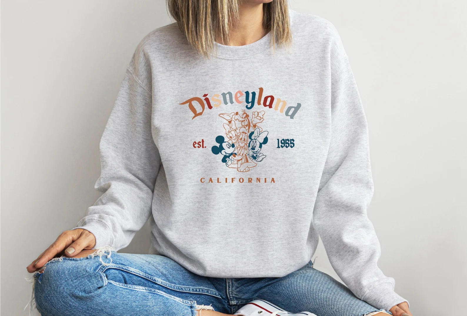 Disneyland Sweatshirt Disney World Hoodie Disney Trip - Etsy | Etsy (US)