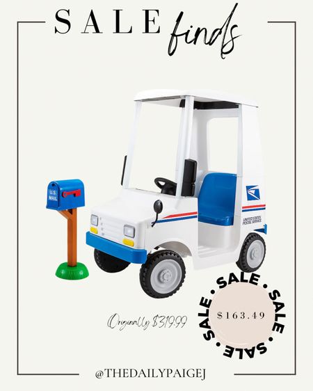 This USPS truck is so cute for your littles as a holiday gift and almost 50% off today! Plus it’s free shipping with prime, too! 

#LTKCyberweek #LTKHoliday #LTKsalealert