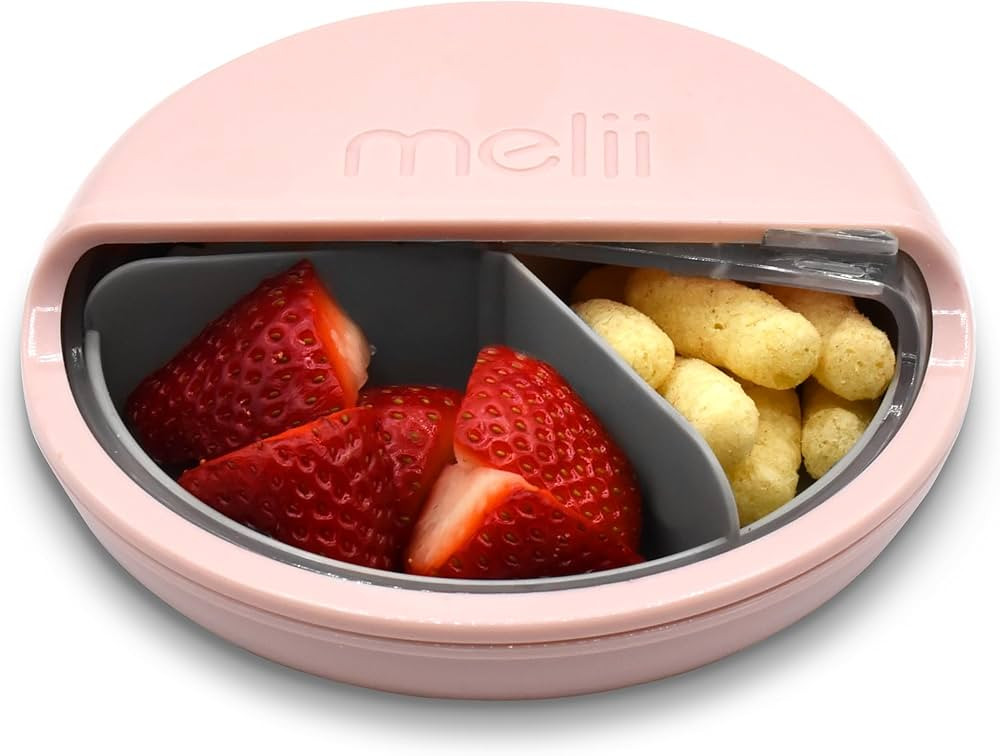 melii Spin Snack Container, Food Storage for Kids, BPA-Free, Dishwasher Safe – 3 Compartments (... | Amazon (US)