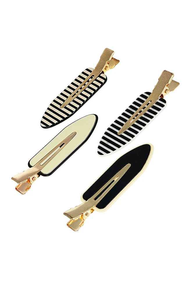 Tango Pinch Clip PackBlack | Cream | France Luxe