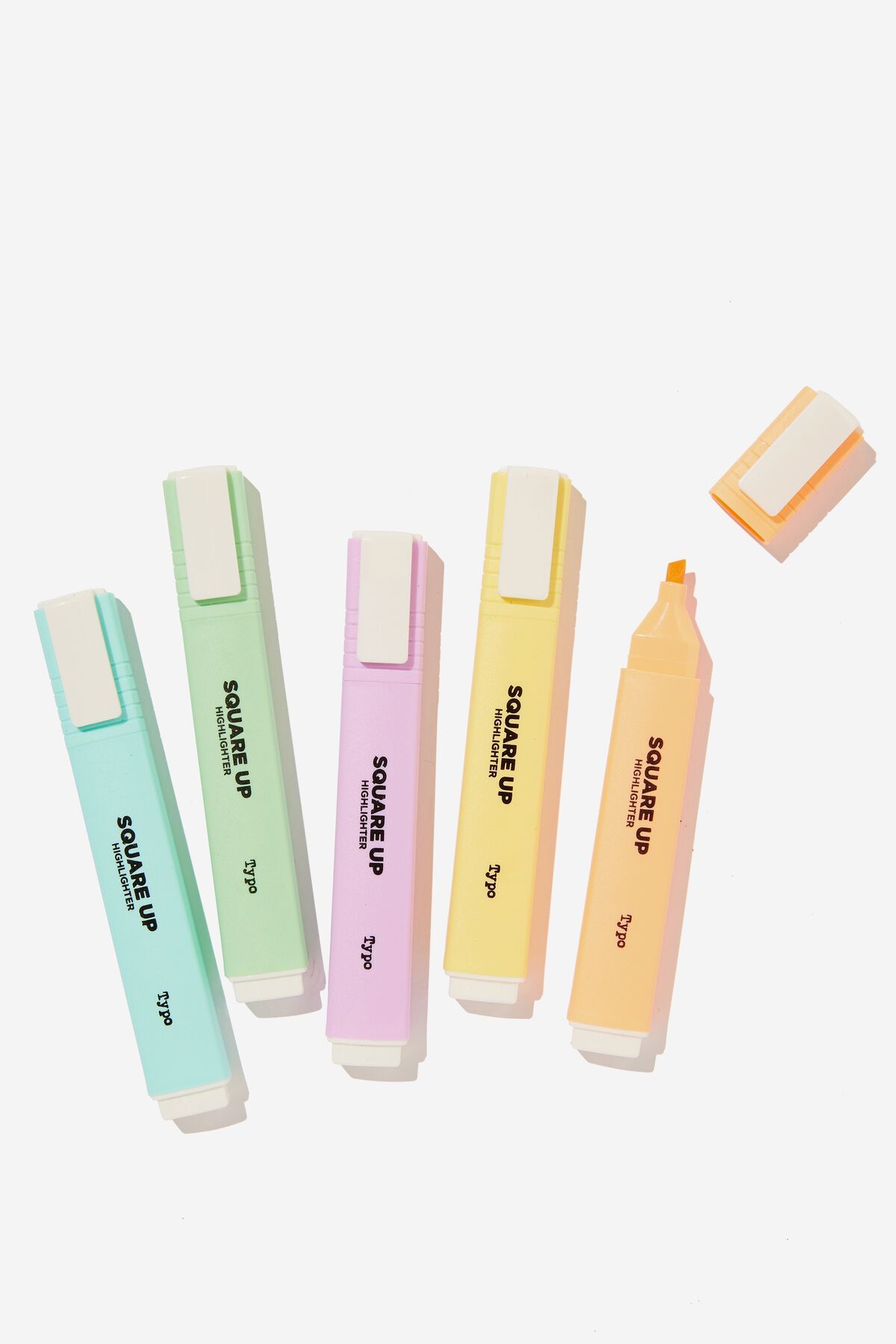 The Square Up Highlighter 5Pk | Cotton On (ANZ)