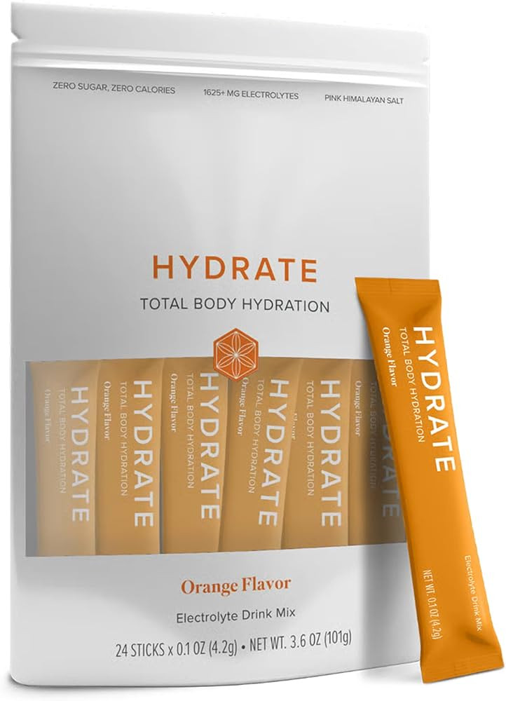 Isagenix Hydrate - Superior Hydration with 1625+ mg of Essential Electrolytes - No Added Sugar - ... | Amazon (US)