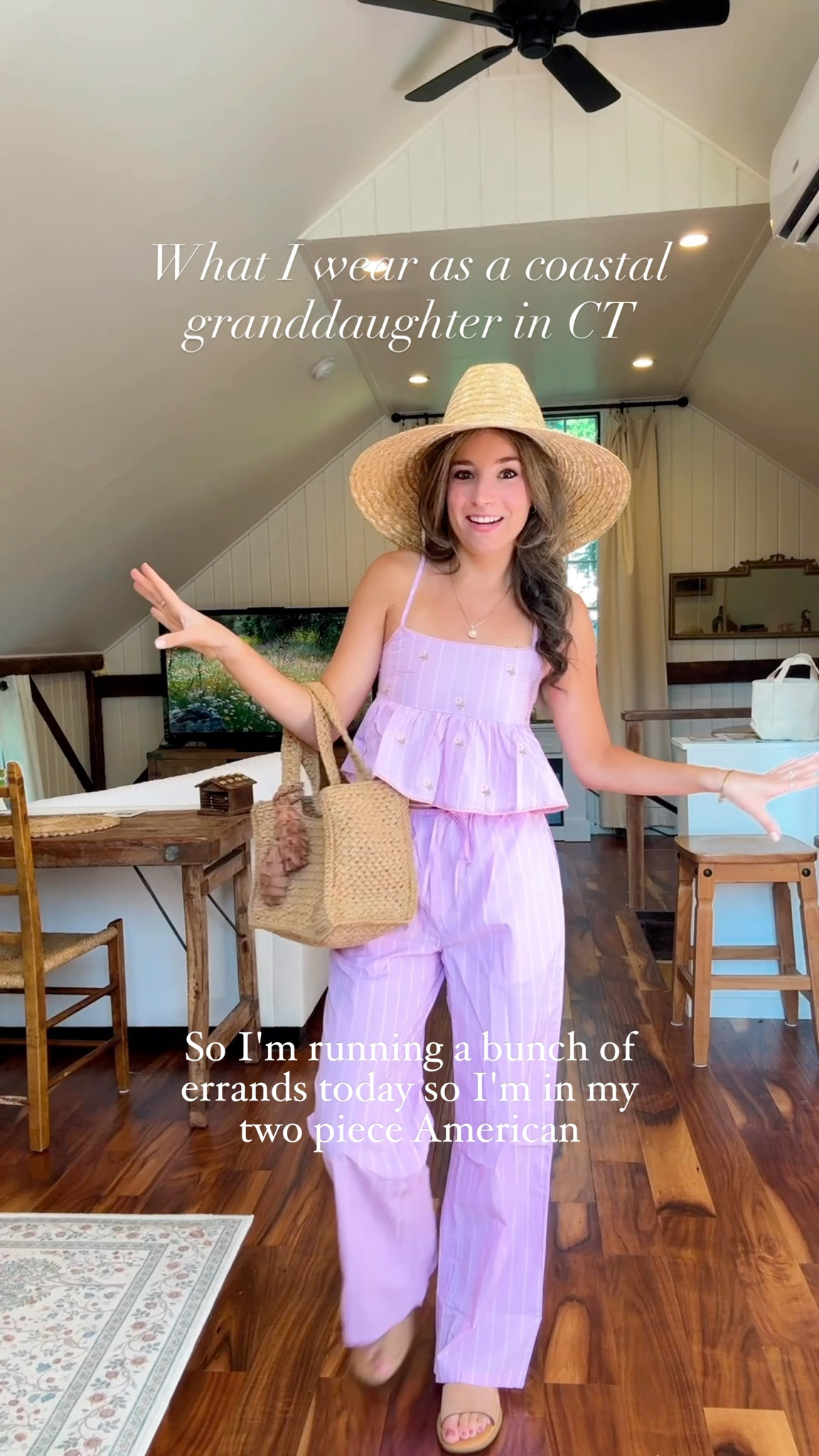 Wearing the two piece set in XXS and you can get the hat from The Monogram Corner online! 🥂🌊🤍

#LTKItBag #LTKTravel #LTKSeasonal