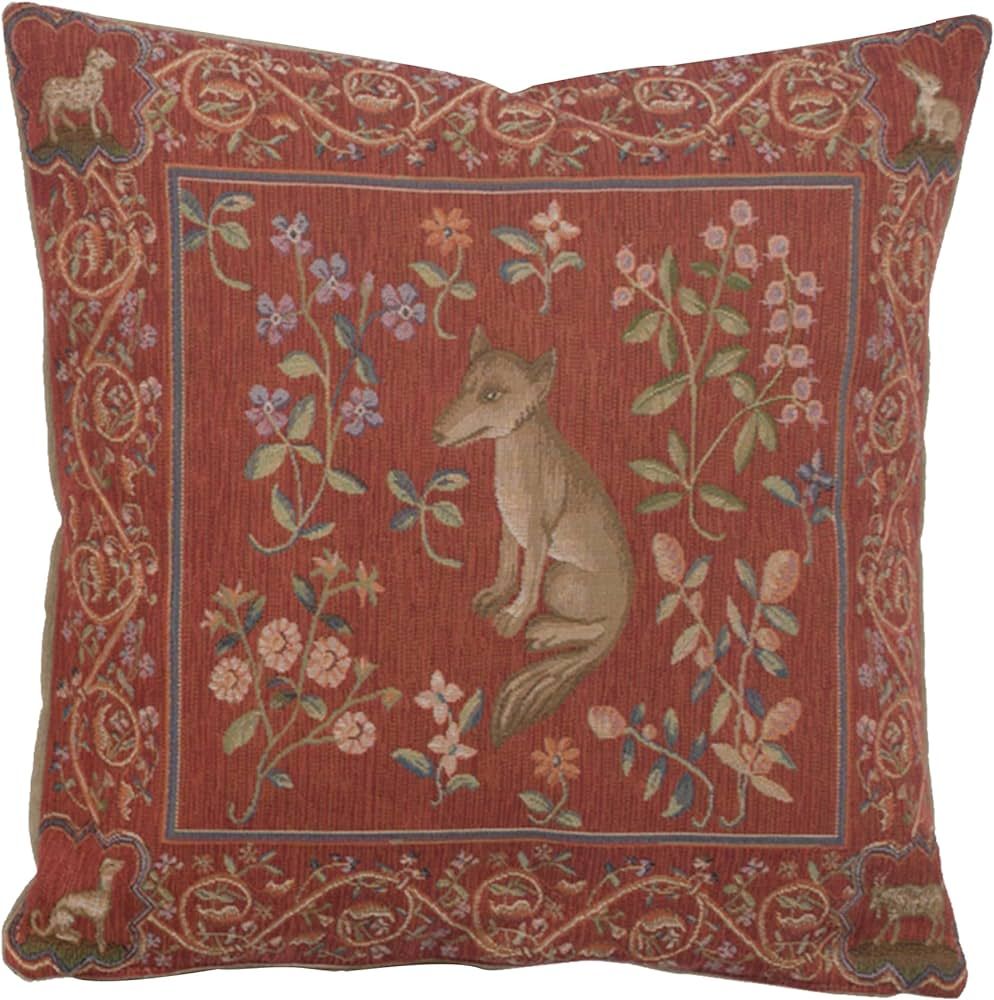 Charlotte Home Furnishings Couch Pillow Covers 19x19 in Tapestry Throw Pillow Cover for Bed Livin... | Amazon (US)