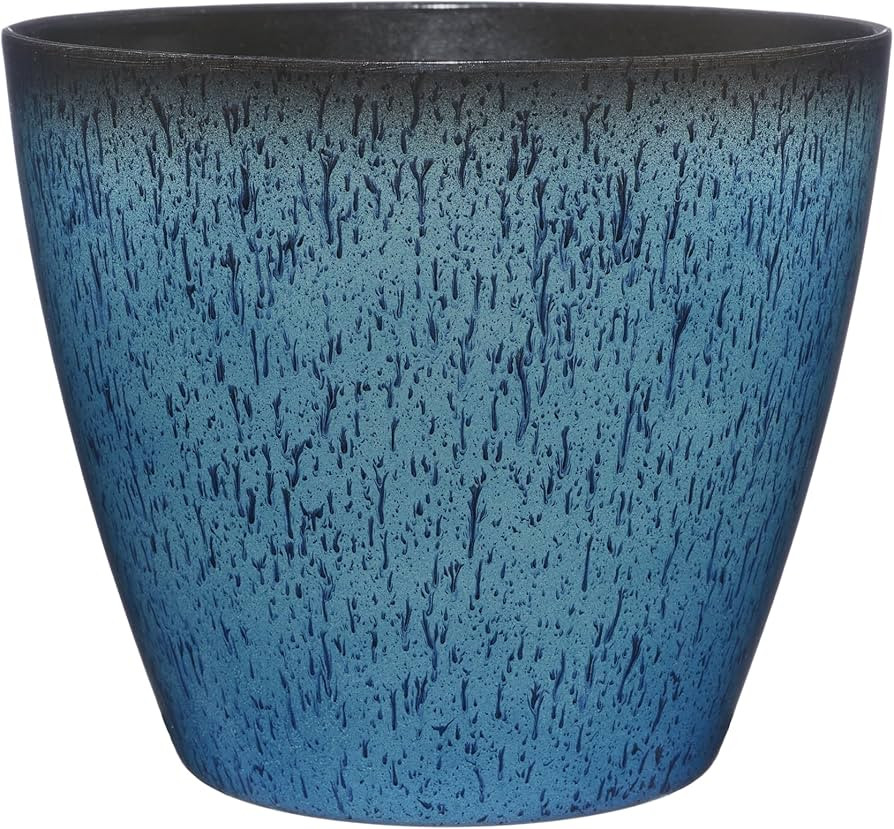 Classic Home and Garden Premiere Collection Planter, Vogue 8", Indigo | Amazon (US)