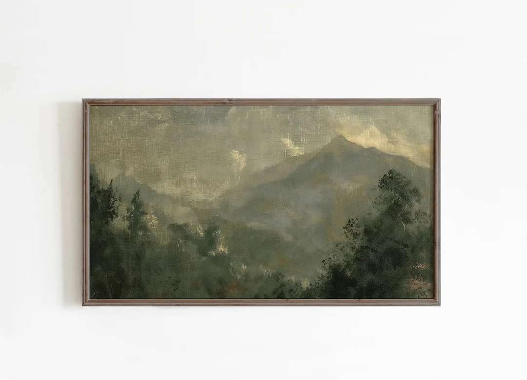 Autumn Frame Tv Art, Fall Landscape, August Frame Tv Art - Etsy | Etsy (US)