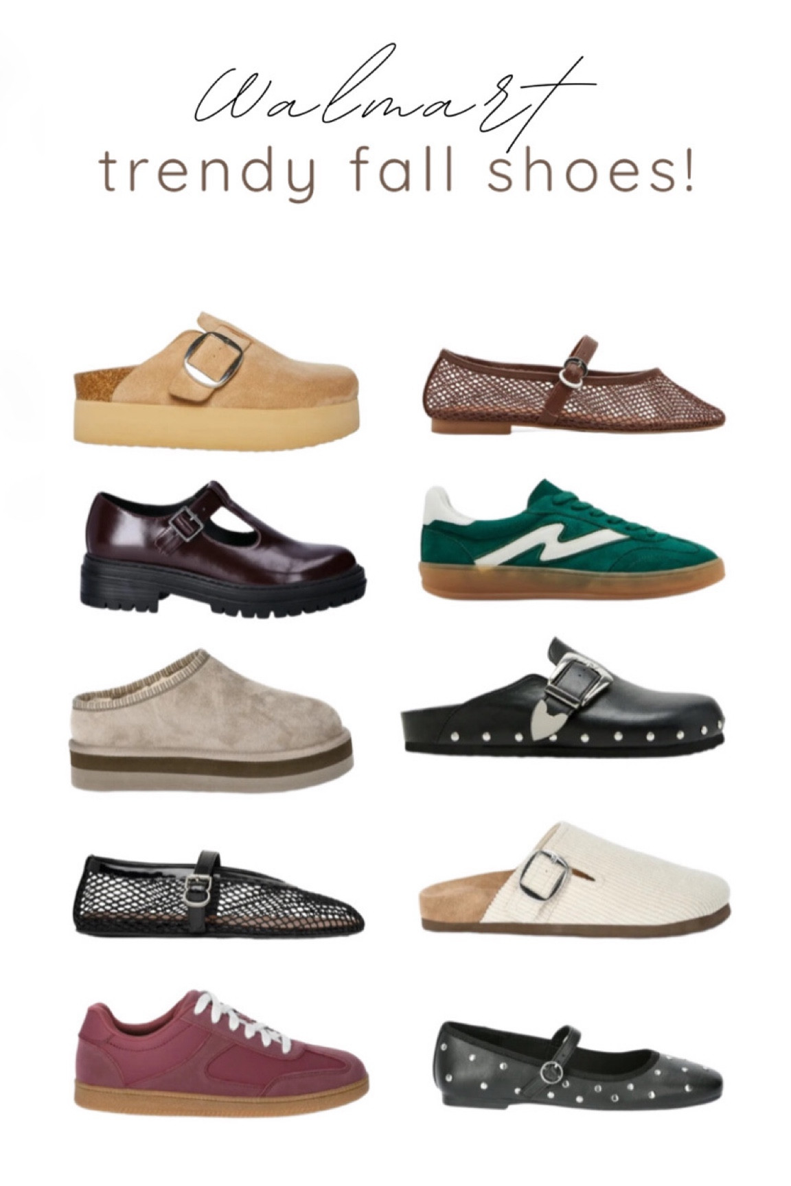 Walmart trendy fall shoes



Affordable fashion. Budget style. Fall shoes. Fall fashion. Trending shoes  


#LTKShoeCrush #LTKFindsUnder100 #LTKSaleAlert