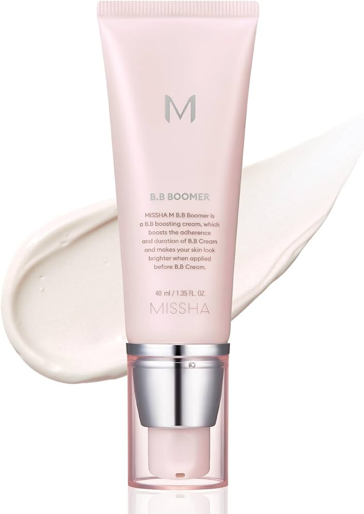 MISSHA M BB Boomer Primer for Face I Creamy-Soft, Illuminating Makeup Primer for Dewy Finish, Hyd... | Amazon (US)