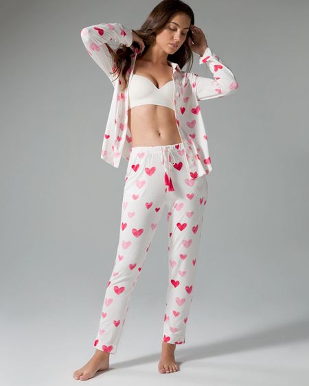 Valentine’s Day pajamas on sale 💗 heart pajamas pjs 

#LTKstyletip #LTKFind #LTKsalealert