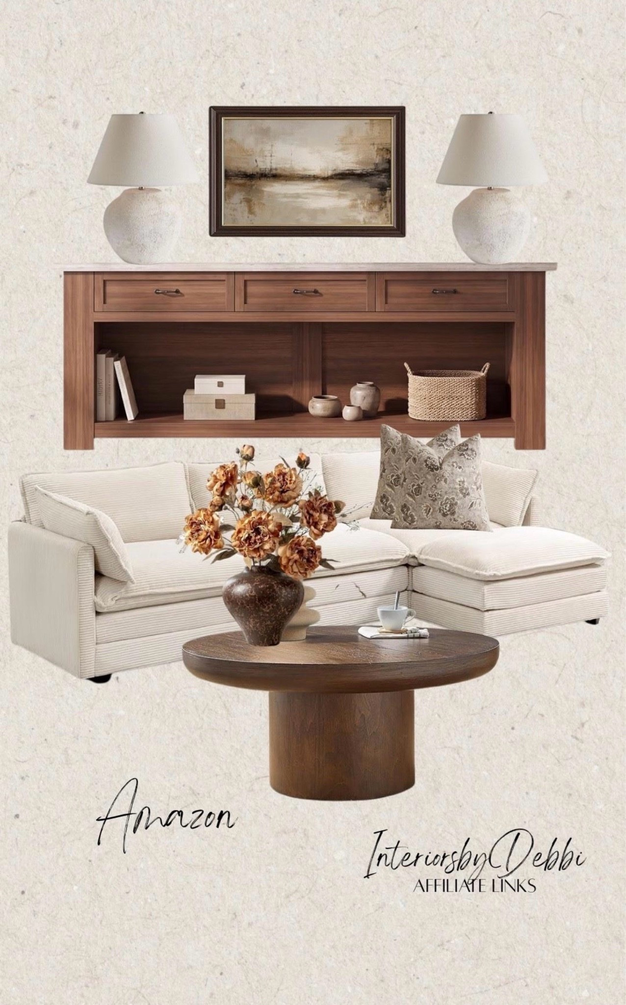 Amazon Finds
Console, section sofa, coffee table, lamps, transitional home, modern decor, amazon find, amazon home, target home decor, mcgee and co, studio mcgee, amazon must have, pottery. barn, Walmart finds, affordable decor, home styling, budget friendly, accessories, neutral decor, home finds, buy new arrival, coming soon, sale alert, high end look for less, Amazon favorites, Target finds, cozy, modern, earthy, transitional, luxe, romantic, home decor, budget friendly decor #amazonhome

#LTKSeasonal #LTKHome