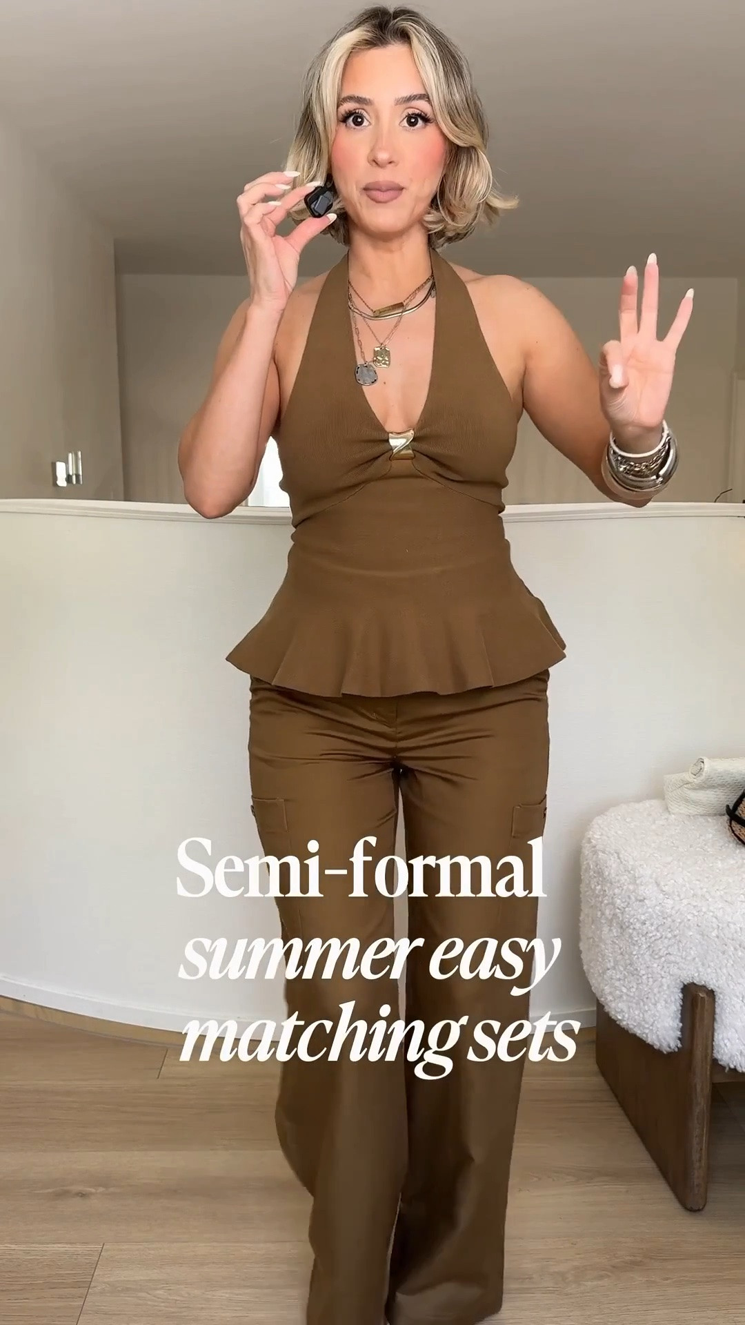 Semi casual matching sets for the summer ✨🖤 size 4 in pants XS in tops

#LTKgrwm #LTKootd #LTKU