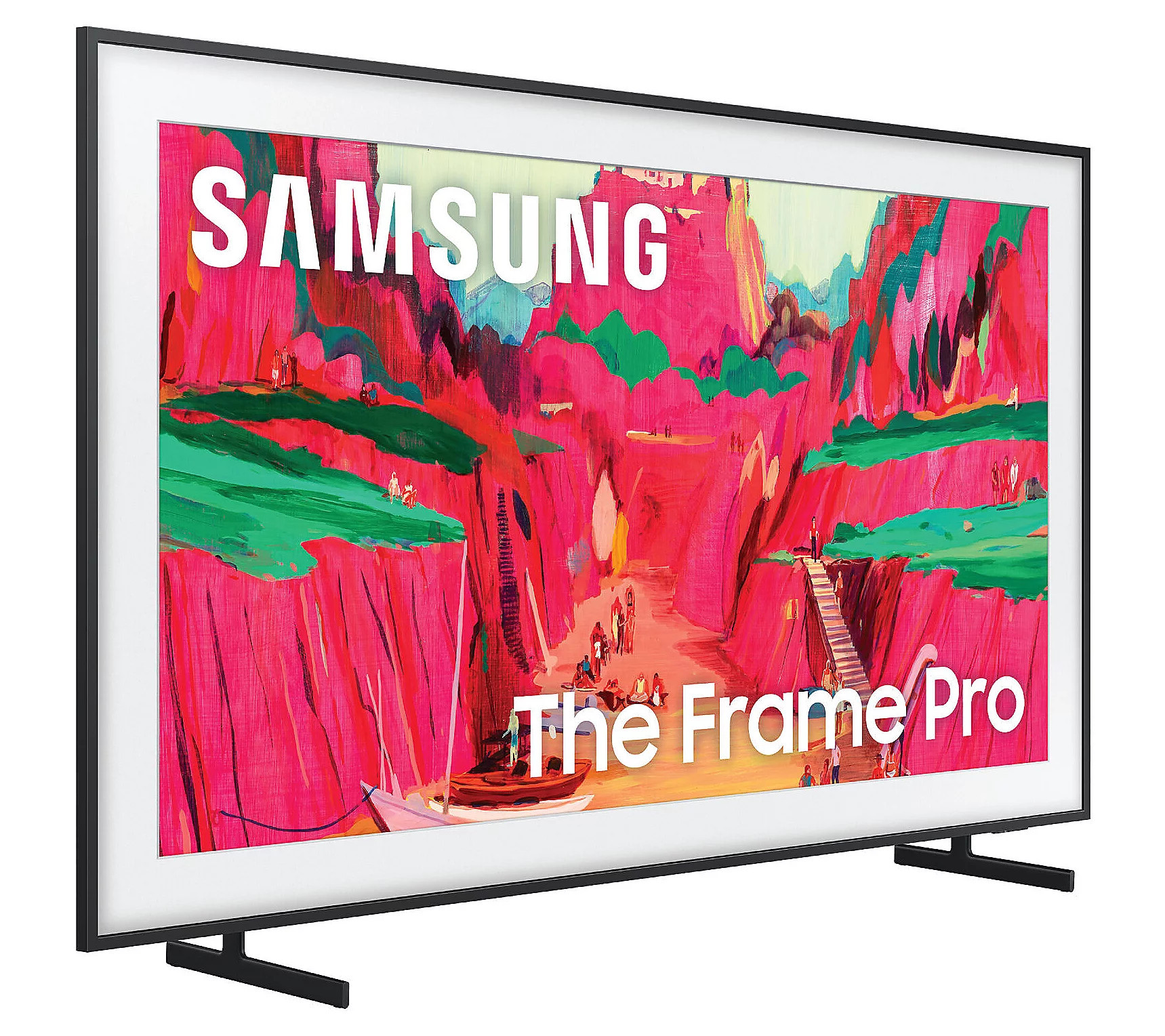Samsung The Frame 85"" 4K HDR Neo QLED SmartTV w /VisionAI | QVC