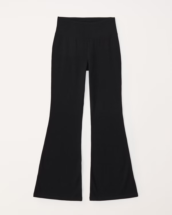 essential knit flare leggings | Abercrombie & Fitch (US)