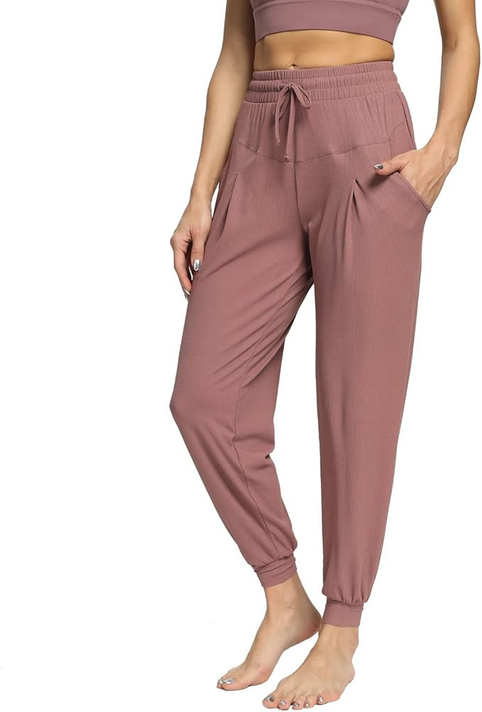 altiland Athletic Joggers for Women Workout Exercise Running Sport Lounge Track Pants with Pocket... | Amazon (US)