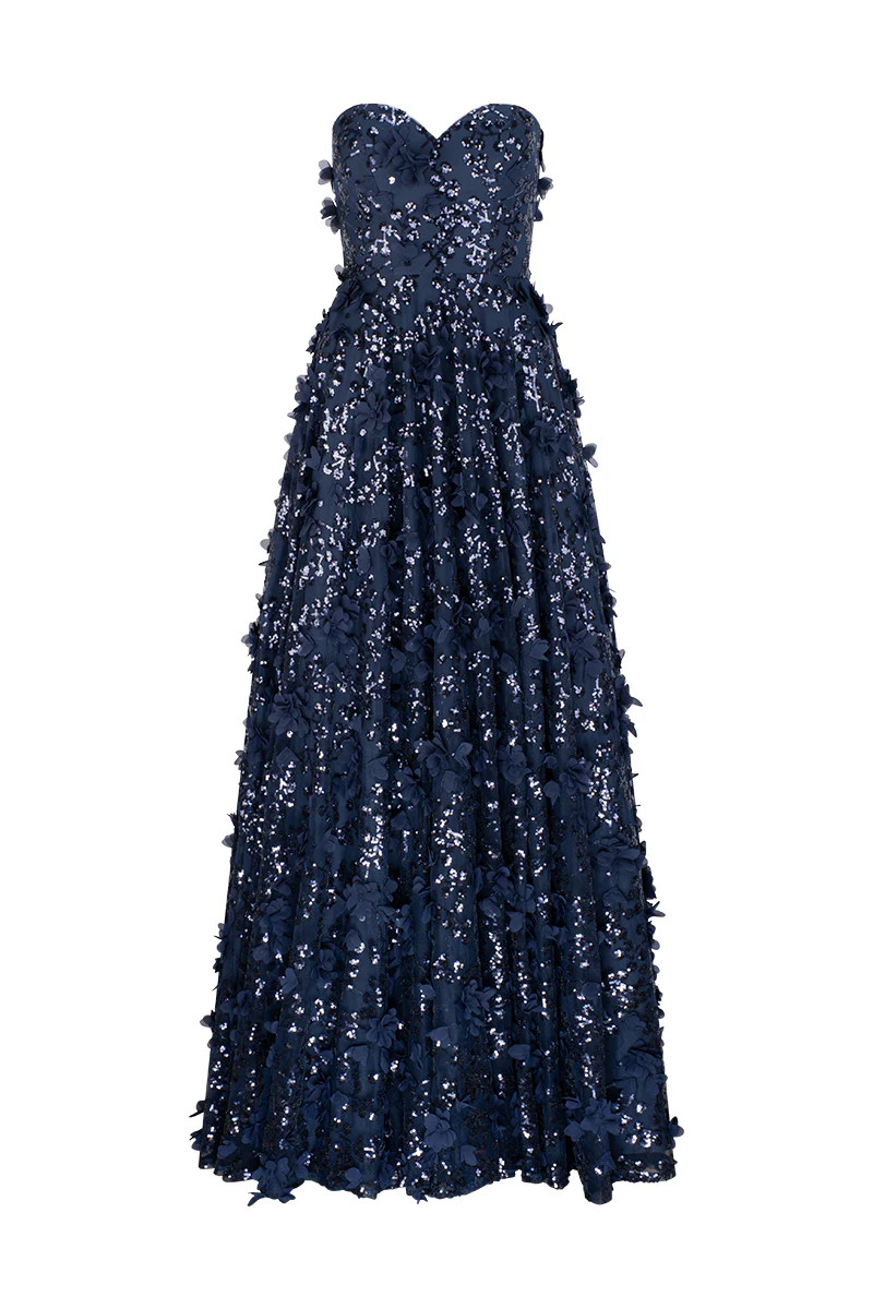 ADELA SWEETHEART PETAL BALL GOWN | BARIANO | CULT MIA | CULT MIA UK LTD