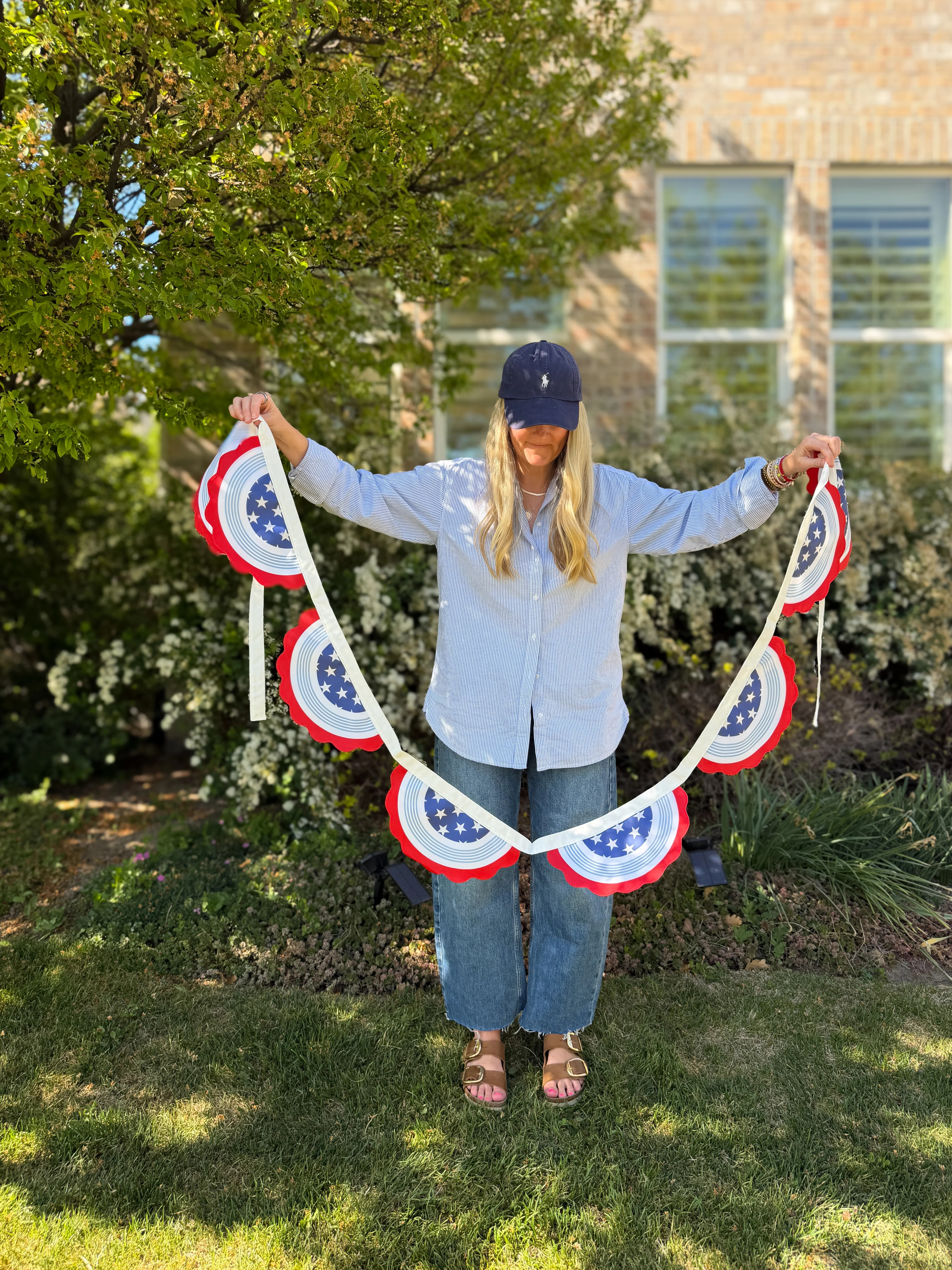 Stars & Stripes Bunting Garland | House of Turnberry