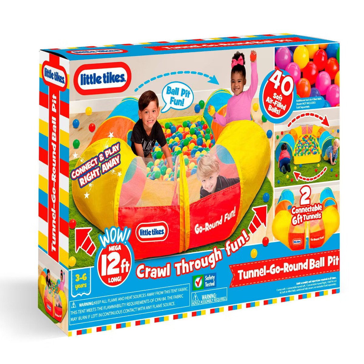Little Tikes Tunnel Go Round Ball Pit | Target