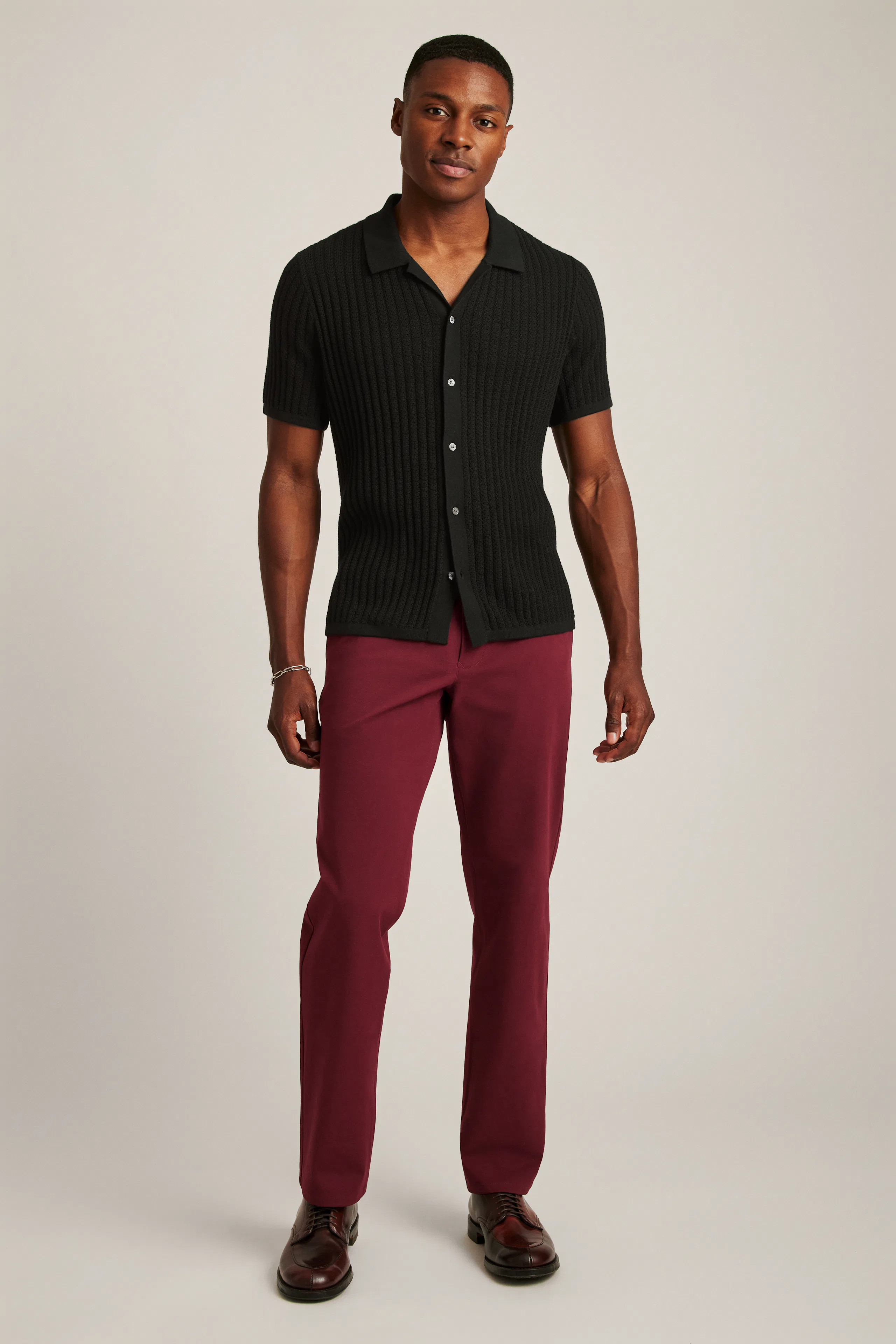 Pointelle Cabana Sweater Polo | Bonobos (US)