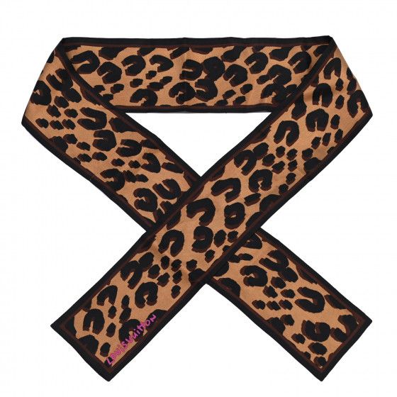 LOUIS VUITTON

Silk Leopard Bandeau Scarf Marron | Fashionphile