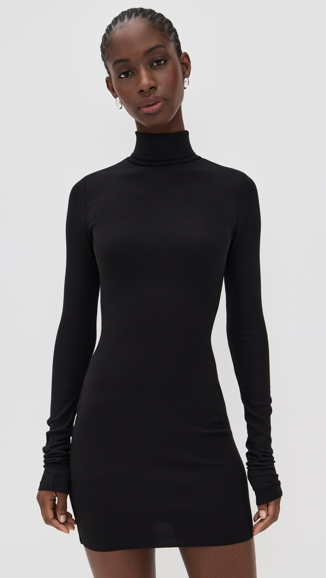 Long Sleeve Turtleneck Mini Dress | Shopbop