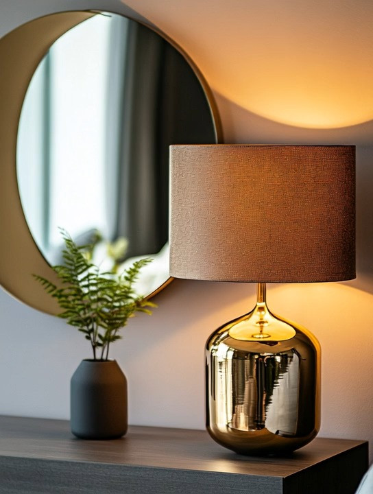 Looking for an easy home refresh that instantly adds warmth and elegance? A gold-based table lamp is one of the simplest upgrades you can make. The beauty of a gold lamp lies in its versatility—pair it with an ivory, white, taupe, or even a black lampshade to match your home’s aesthetic. Swap the shade seasonally or as your decor evolves, while the gold base remains a timeless anchor.

Gold metal naturally reflects warmth, and when the lamp is lit, it creates a soft, inviting glow that elevates any space. Whether styled on a console table, bedside table, or living room side table, this piece adds instant polish without overpowering the room. It works beautifully in modern, minimalist, classic, and hotel-inspired interiors, making it a perfect living room refresh or bedroom refresh staple for 2026.

Elegant, grounding, and endlessly adaptable—this is lighting that never goes out of style.

#TableLampDecor
#HomeRefresh
#BedroomRefresh
#LivingRoomRefresh
#GoldHomeDecor
#WarmLighting
#ElegantInteriors
#TimelessHomeStyle 

 #LTKHome