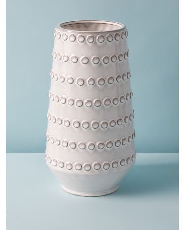 12in Ceramic Bubble Vase | HomeGoods