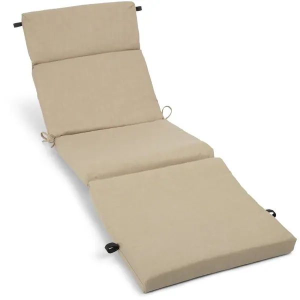 72-inch by 24-inch Outdoor Chaise Lounge Cushion - 24" x 72" | Bed Bath & Beyond