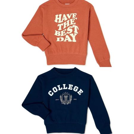 Wonder nation little girls sweatshirt on sale for $10 but I ordered these for me and the boys! I ordered sized XXL

#LTKstyletip #LTKsalealert #LTKfamily