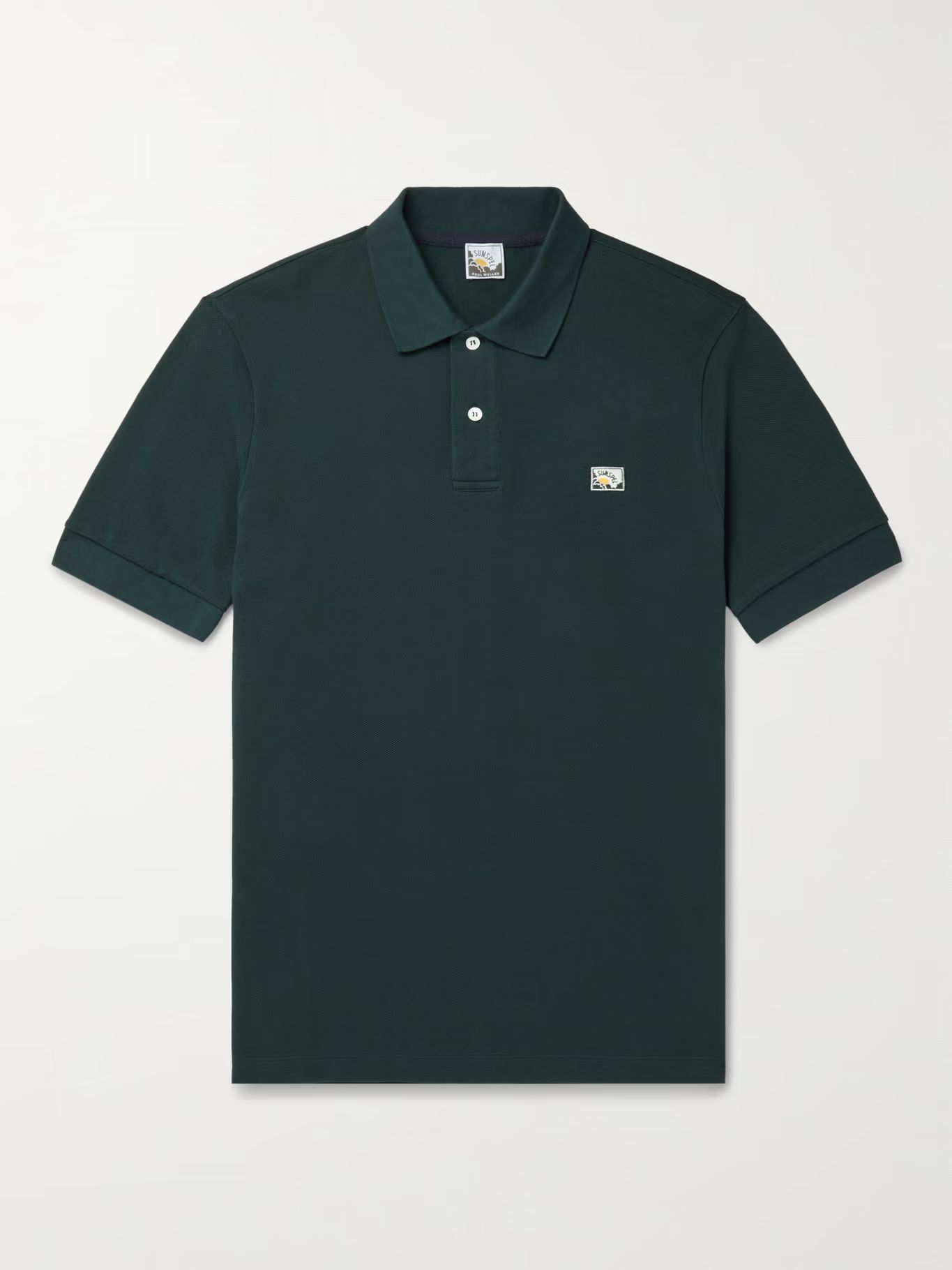 Green + Paul Weller Cotton-Piqué  Polo Shirt | SUNSPEL | MR PORTER | Mr Porter (US & CA)