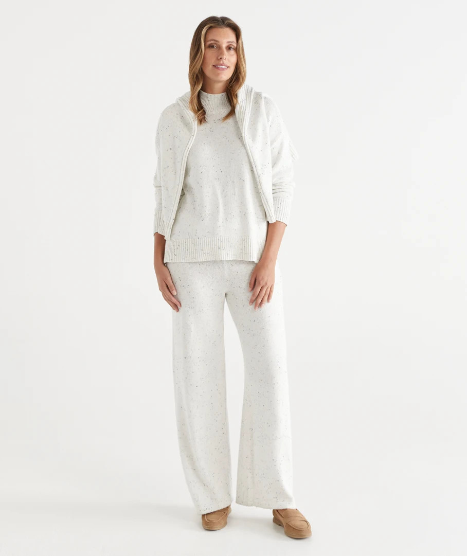Speckle Wide Leg Pant | Sussan