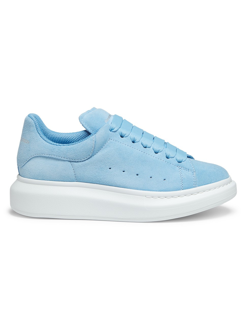 Men's Leather Low-Top Sneakers - Baby Blue Suede - Size 14 | Saks Fifth Avenue