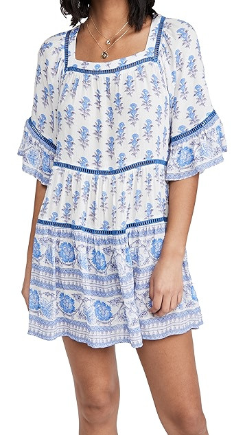 Drop Waist Border Print Dress | Shopbop