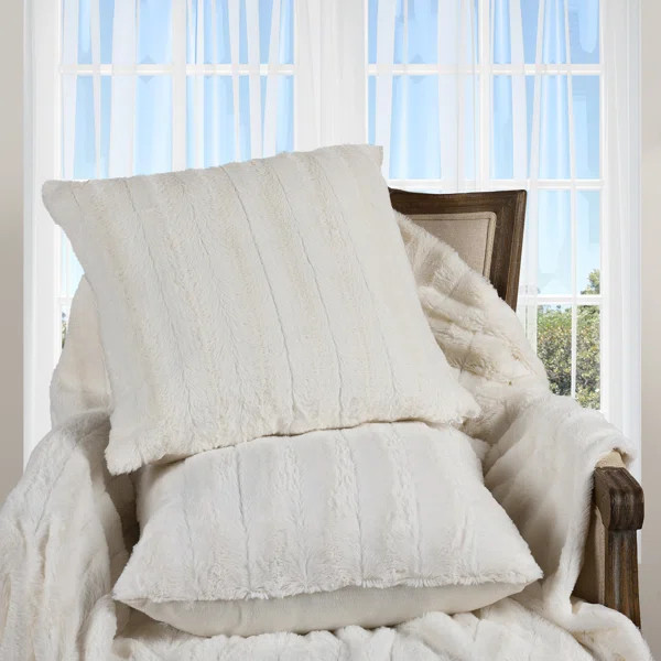 Faux Fur Throw Pillow | Wayfair North America