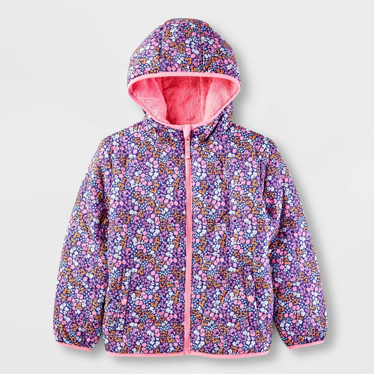 Kids' Reversible Puffer Jacket - Cat & Jack™ | Target