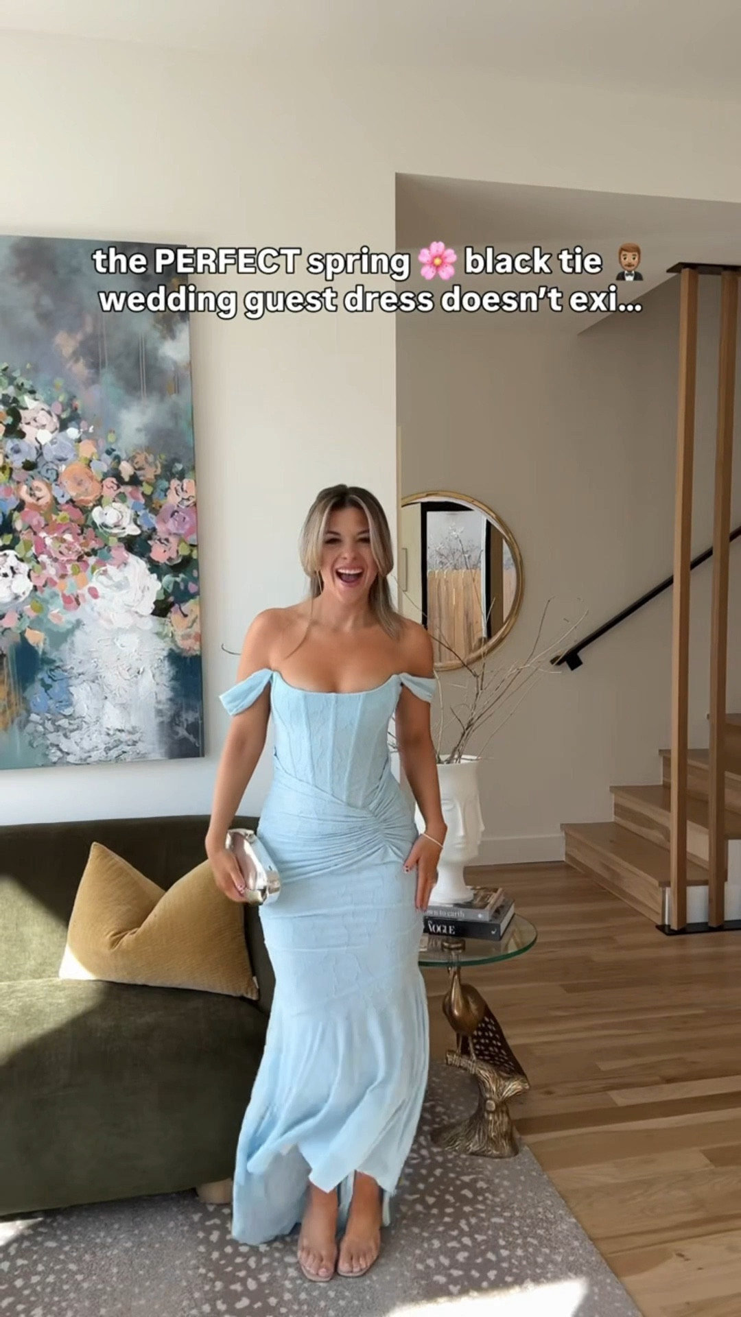 Blue corset floral off the shoulder spring wedding guest and formal event dress

Electric picks code: emerson20

Wearing my usual small/2

Wedding guest
Formal event dress
Black tie
Lace
Floral
Corset
Special occasion
Spring event

#LTKootd #LTKWedding #LTKSeasonal