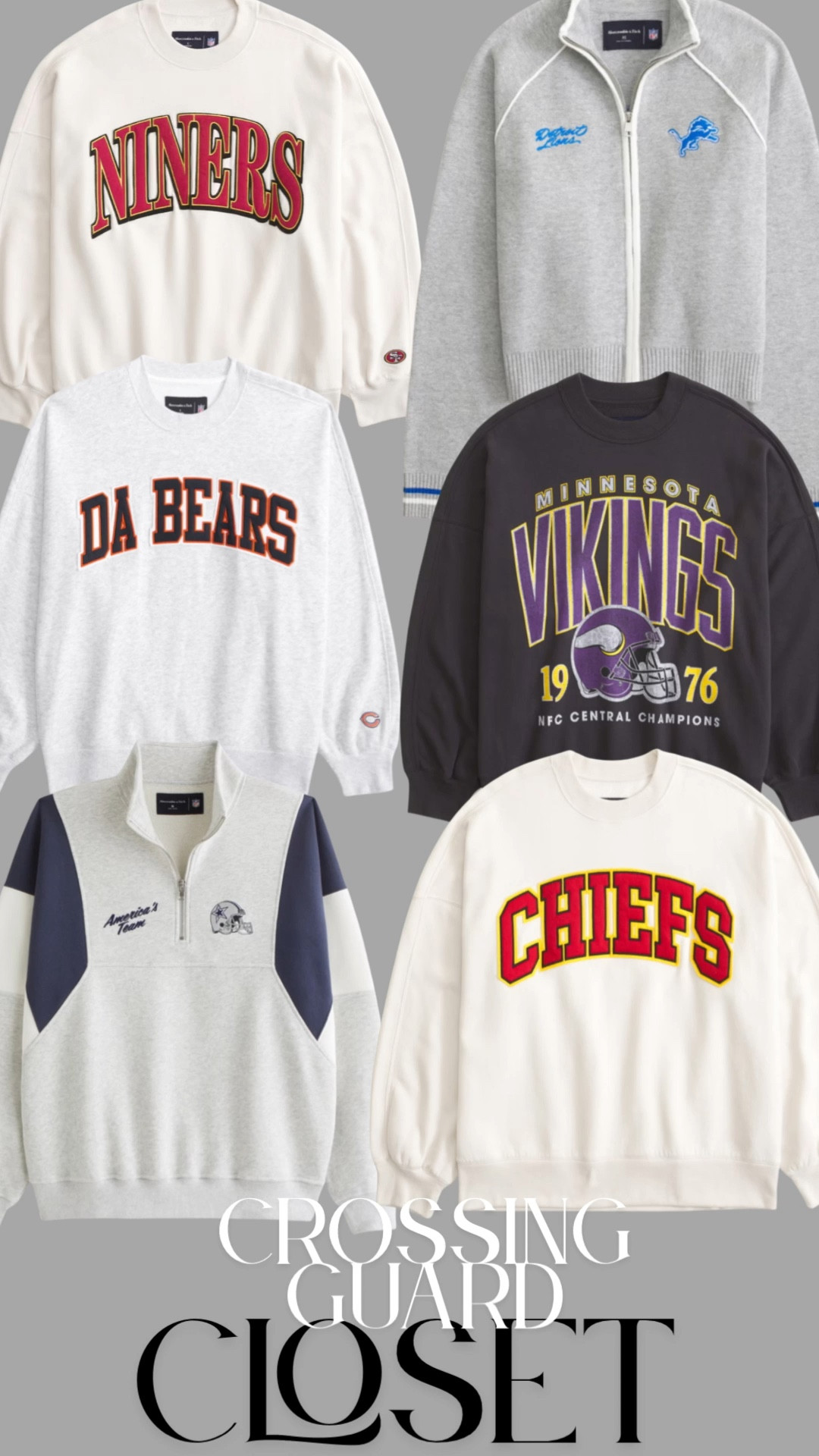 The NFL collection by Abercrombie is 🔥🔥🔥 

Comfy and cozy Sunday football watching for me 🙋🏼‍♀️ 



#LTKOver40