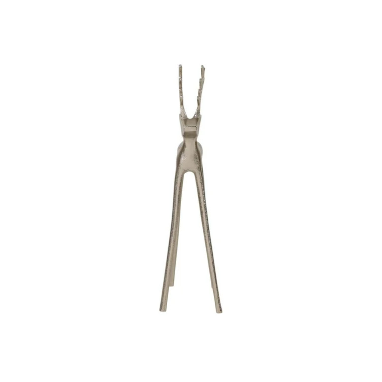 Metal Standing Deer Christmas Decoration, Pewter, 16", by Holiday Time | Walmart (US)