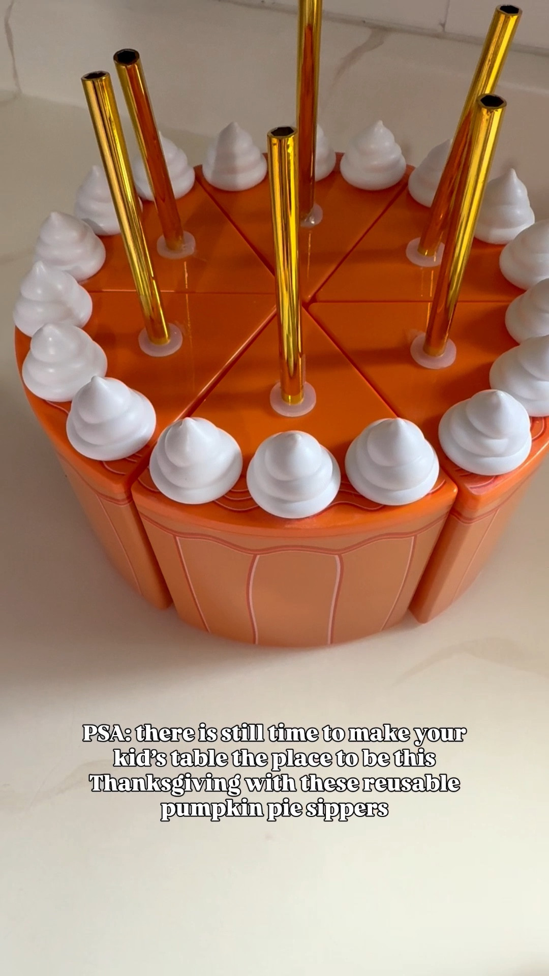 There’s still time to make your kids table the place to be this thanksgiving! These reusable pumpkin pie sippers are sure to be a hit! 

#LTKKids #LTKHoliday #LTKSeasonal
