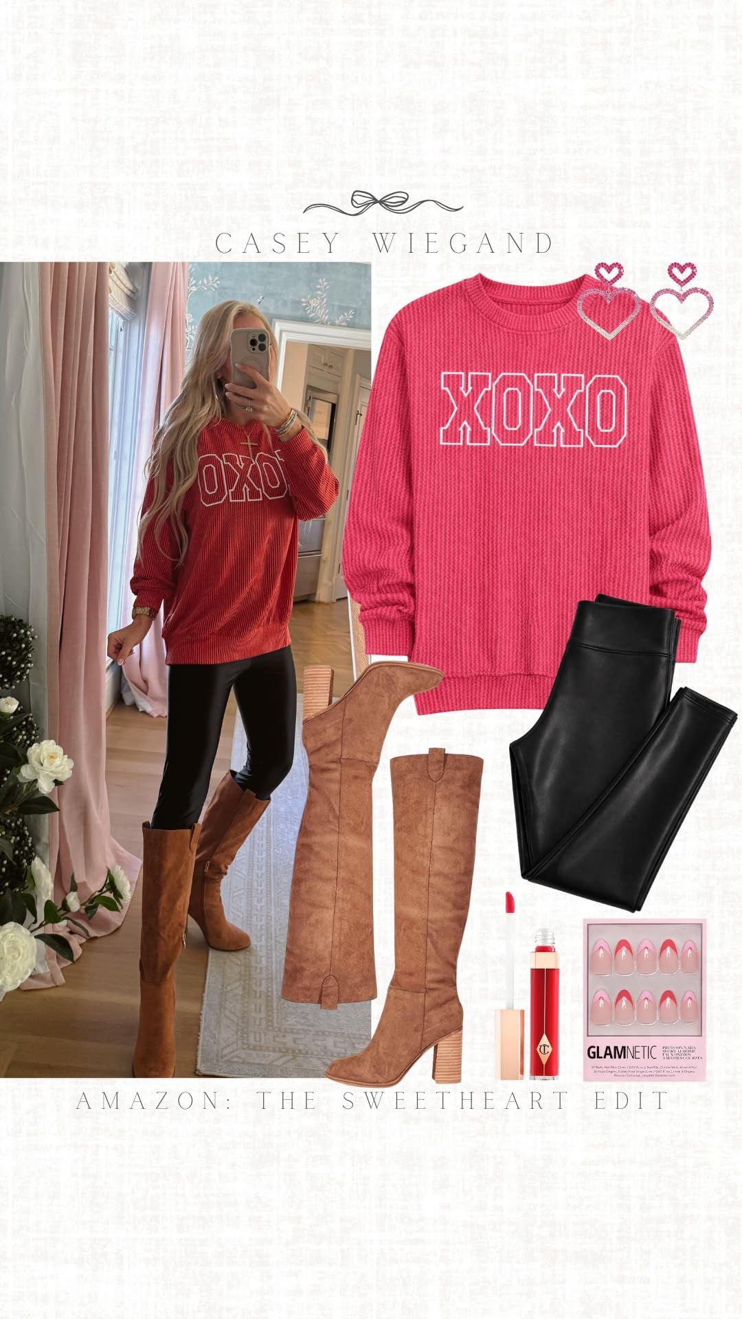 Cozy and chic vibes all day long! Check out these sweet Amazon finds. #ValentinesVibes

#LTKootd #LTKHoliday #LTKSeasonal