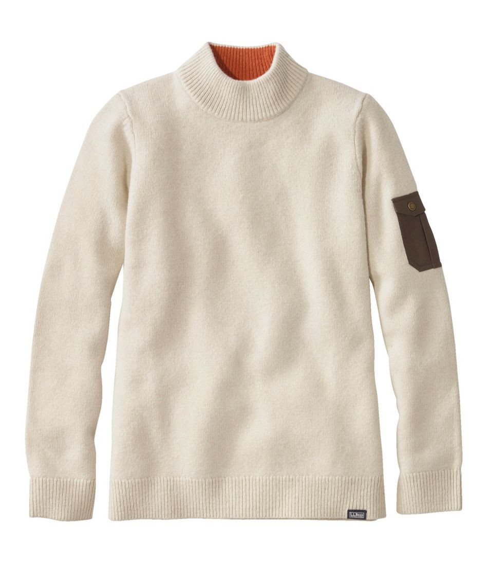 Women's Maine Guide Mock Crew Sweater | L.L. Bean