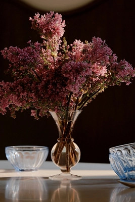 Claire Clear Glass Bud Vase | Anthropologie (US)