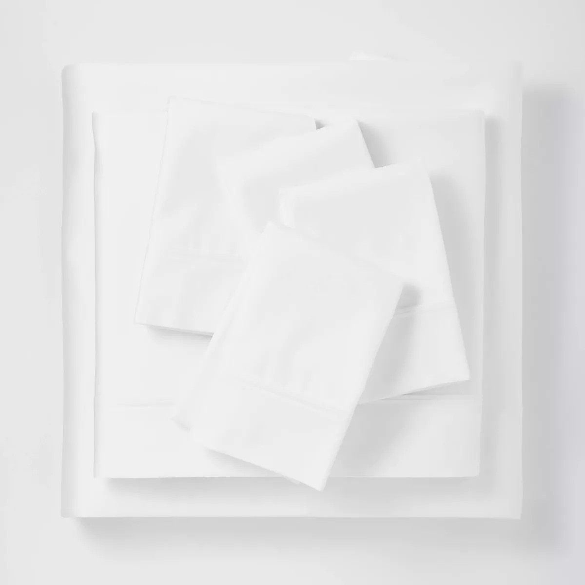 800 Thread Count Solid Sheet Set - Threshold™ | Target